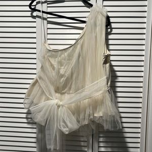 NWT Express one-shoulder top